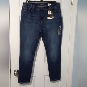 Lee Women's Deep Indigo Skinny Jeans